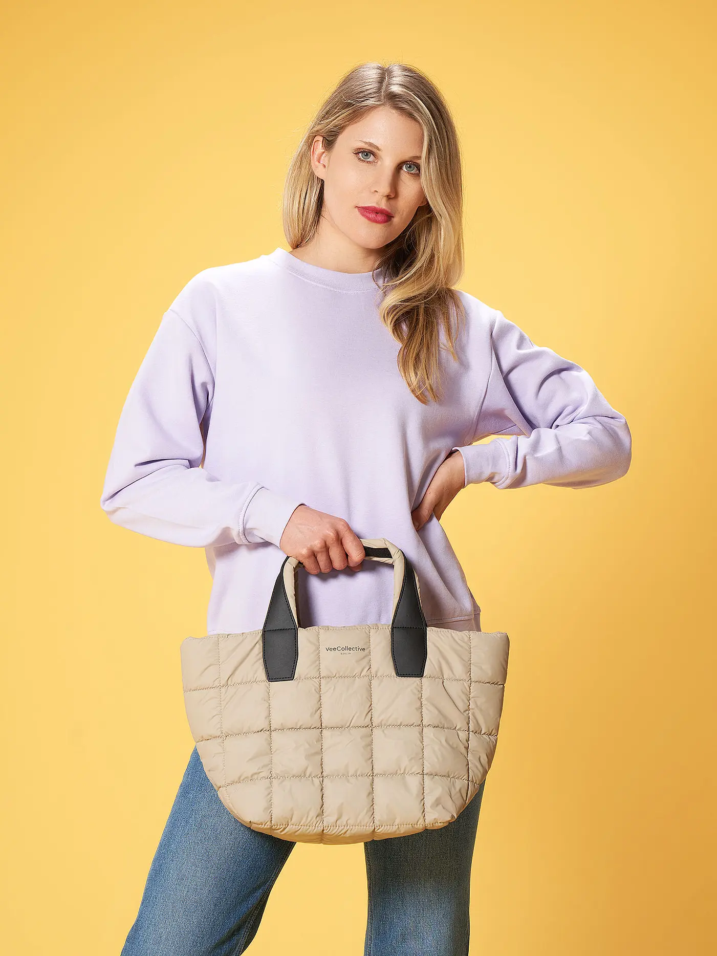 VEE COLLECTIVE | Tasche - Shopper PORTER TOTE Small | creme